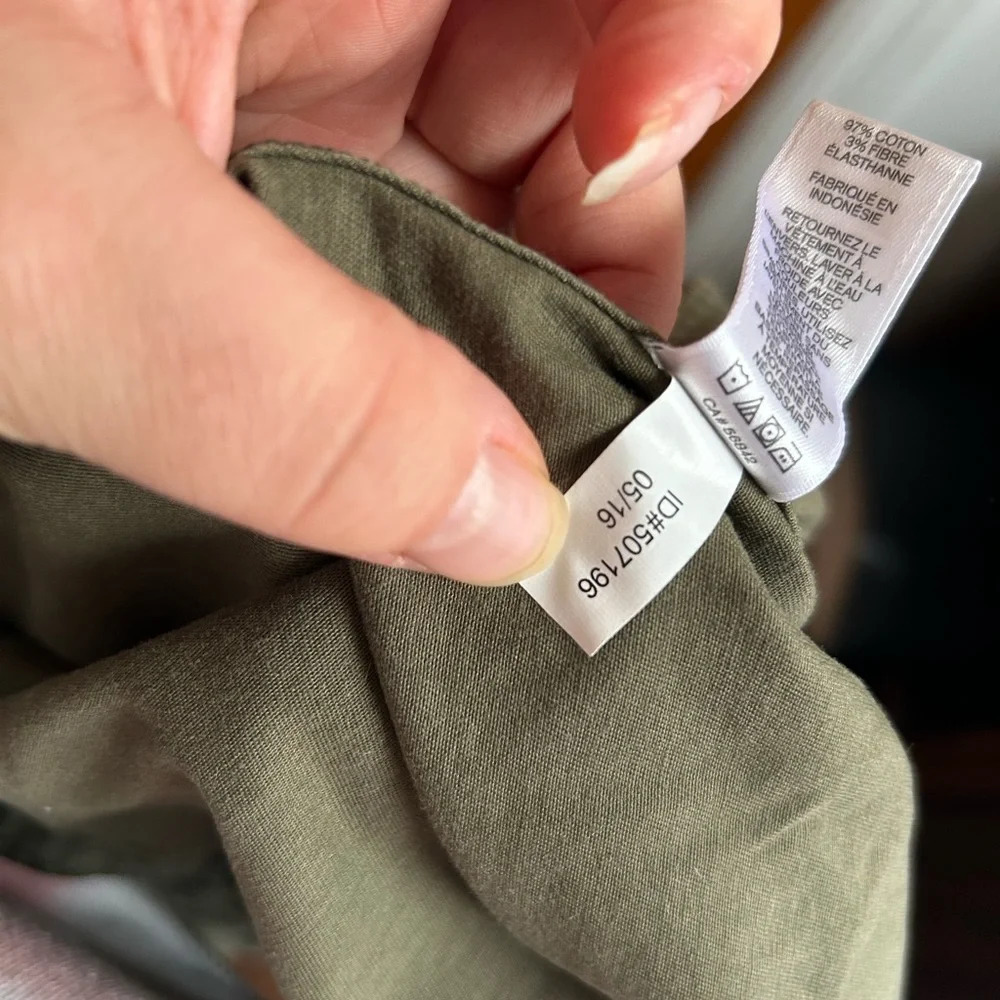 EXPRESS MILITARY BUTTON DOWN UTILITY SHACKET - image 5